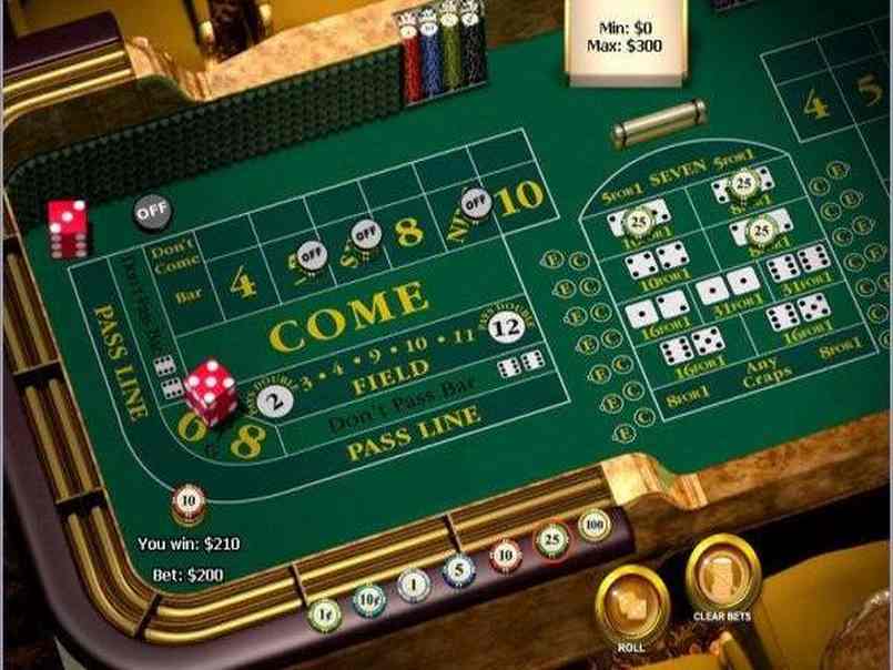 Hướng dẫn cách đặt cược và chơi craps